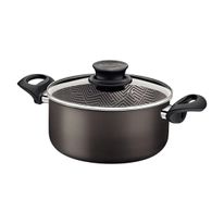 Caçarola Antiaderente Tramontina Paris Chumbo 22cm
