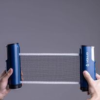 Rede de Tênis de Mesa Retrátil Vollo Azul e Cinza