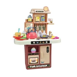 Kit Cozinha Casa Encantada Bege Zippy Toys com 34 peças