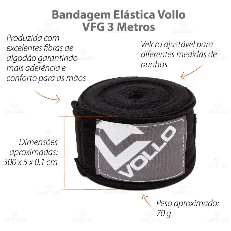 BandagemElasticaVolloPreta3m-150286