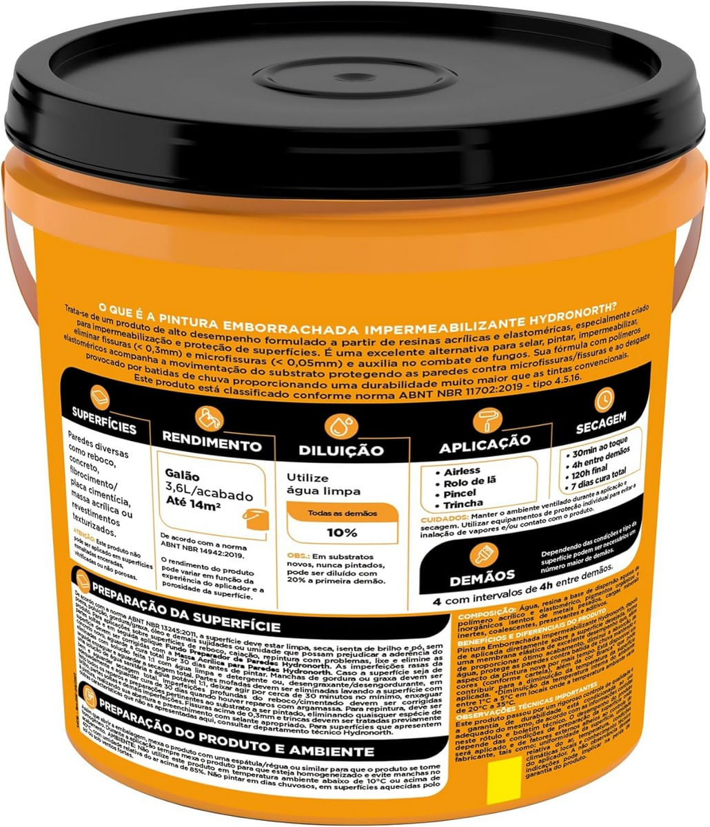 TintaEmborrachadaCinzaFoscaHydronorth36l-150349