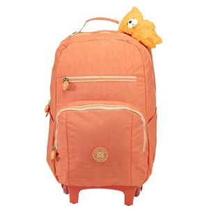 Mochila com Rodinhas Juvenil Trendy Xeryus Laranja