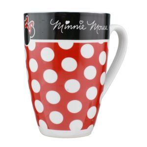 Caneca de Porcelana Disney Roupa da Minnie 350ml