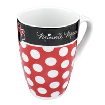 Caneca de Porcelana Disney Roupa da Minnie 350ml