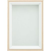 Porta Retrato em MDF Lyor Branco 15cm x 20cm