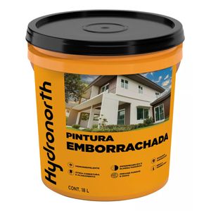 Tinta Emborrachada Branca Fosca Hydronorth 18l