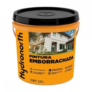 Tinta Emborrachada Branca Fosca Hydronorth 3,6l