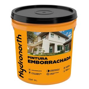 Tinta Emborrachada Cinza Elefante Fosca Hydronorth 18l