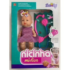 Boneca Nicinha Médica Nova Toys (Produto Sortido)