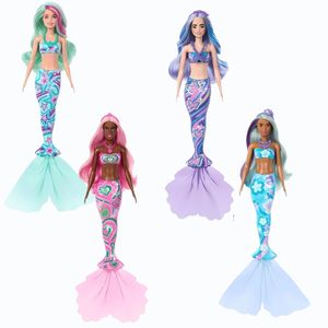 Boneca da Barbie Color Reveal Mattel Sereia (Produto Sortido)