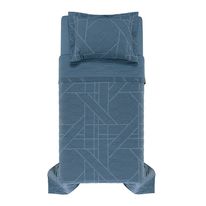 Jogo de Colcha Estampado Isac 160 Fios Karsten