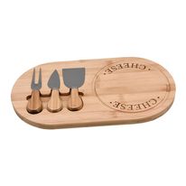 Conjunto de Tábua e Talheres Ikinci 4 peças