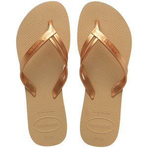 Sandália Elegance Dourado Havaianas