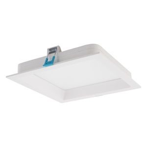 Painel Led de Embutir Branco Quadrado com Recuo Stella Deep 12W 3000K