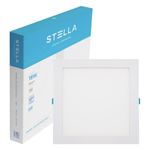 PainelLeddeEmbutirBrancoQuadradoStella18W6500KBivolt-100587