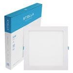PainelLeddeEmbutirBrancoQuadradoStella24W6500KBivolt-100667