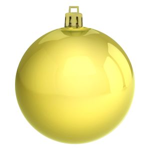 Bola de Natal Brilhante Dourada Powner 7cm