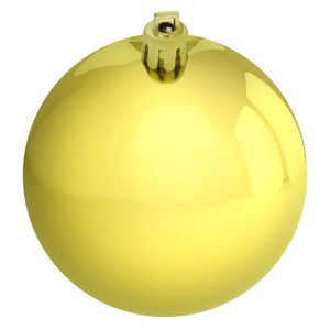 Bola de Natal Brilhante Dourada Powner 7cm