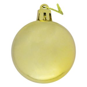 Bola de Natal Brilhante Dourada Powner 5cm