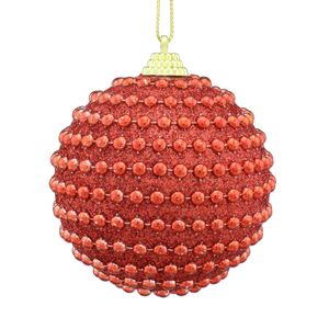 Bola de Natal Pop Vermelha Powner 8cm