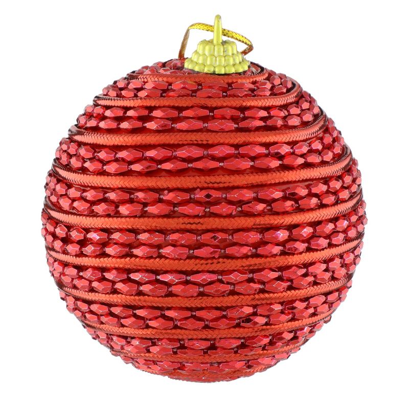 Bola-de-Natal-Unique-Vermelha-Powner-8cm-141500