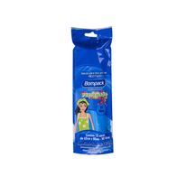 Saco de Lixo Moça Perfumada Azul Bompack 50L com 15 Unidades