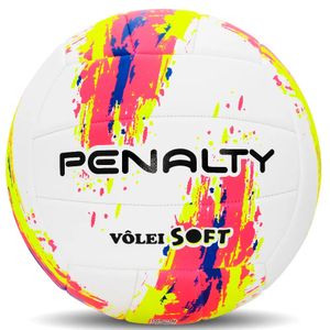 Bola de Vôlei Soft Penalty XXIII Branca e Amarela