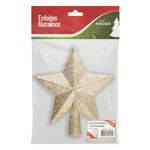 Ponteira-Estrela-Glitter-Champagne-Powner-12cm-73333