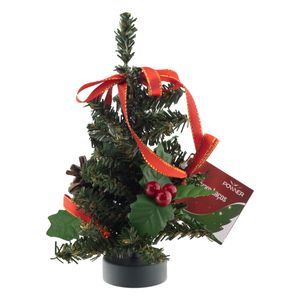 Mini Árvore de Natal Laços Powner 20cm