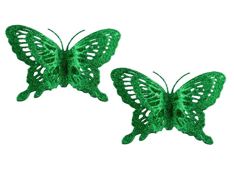 Enfeite-de-Borboleta-Verde-Esmeralda-Powner-14cm-com-2-pecas-141477