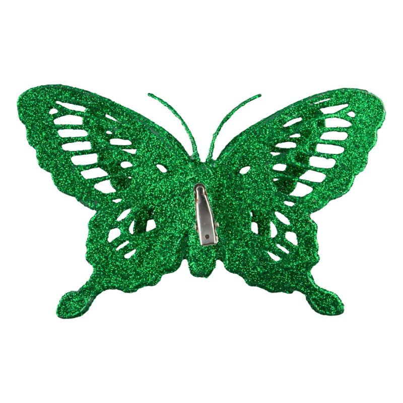 Enfeite-de-Borboleta-Verde-Esmeralda-Powner-14cm-com-2-pecas-106902