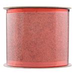 Fita-Decorativa-de-Natal-Vermelha-com-Glitter-Powner-6cm-x-3m-139054