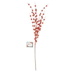 Galho Berry Vermelho Powner 70cm