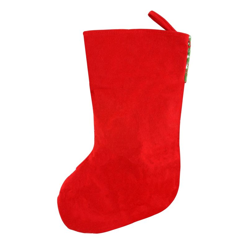 Meia-Decorativa-de-Natal-Boneco-de-Neve-Verde-e-Vermelho-Powner-51cm-136953