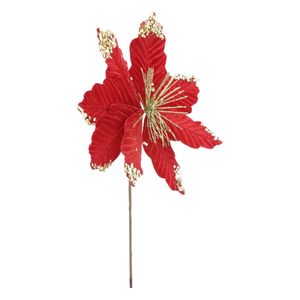 Flor Sparkle Vermelha Powner 28cm