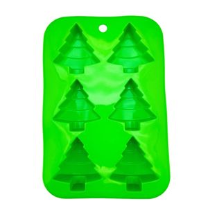 Forma de Silicone Natalina Verde Ikinci 27cm x 17cm