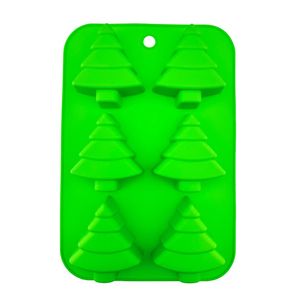 Forma de Silicone Natalina Verde Ikinci 27cm x 17cm