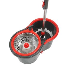 Balde Mop Giratório Pro Powermaid Vermelho e Cinza 13L