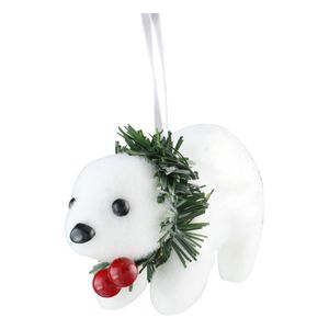 Enfeite de Urso Polar Powner 13cm