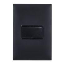Interruptor 1 Tecla Simples Legrand Pial Plus + Preto