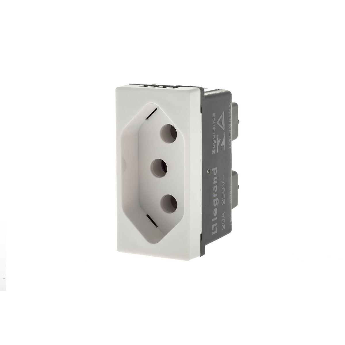 ModuloTomada2Pinos+TerraPialPlus+LegrandBranco20A-151506