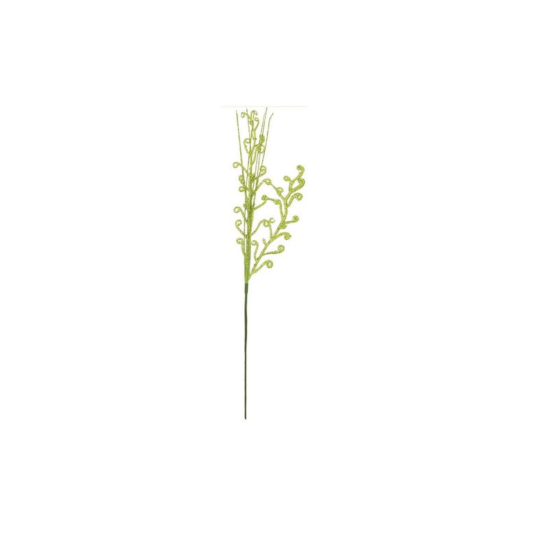 GalhodeFolhasMagiziVerdecomGlittercom30cm(ProdutoSortido)-151590