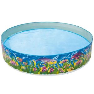 Piscina Infantil Semirrigida Vida Marinha Belfix 1000L