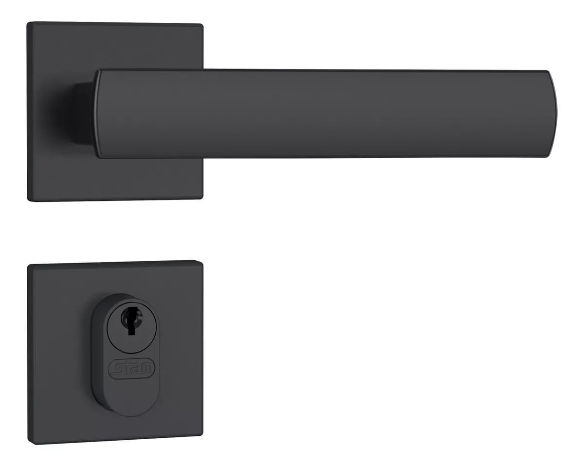 FechaduraExternaRosetaStamRQ1803/35PretoFosco-152002