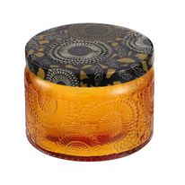 Vela Aromática Âmbar com Suporte de Vidro Home 7cm x 5cm(Produto Sortido)
