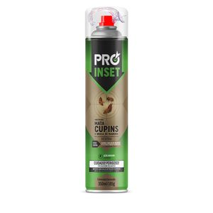 Inseticida Aerossol Contra Cupim Pró Inset Incolor 350ml