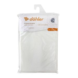 Toalha de Mesa Clean Edite Döhler 160cm x 250cm