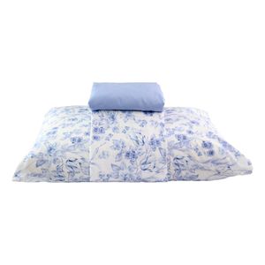 Jogo de Cama Micropercal Estampado Andreza Solteiro com 3 peças(Produto Sortido)