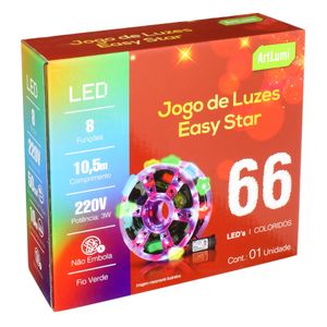 Pisca 66 Leds Easy Star Newpro 10m