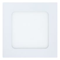 Painel Led de Embutir Branco Quadrado Bronzearte Slim 6W 3000K Bivolt